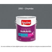 Tinta Acrilica Iquine Premium Fosco-Aveludado 3,2L Fosco Duravel 2150 Chumbo (MP)