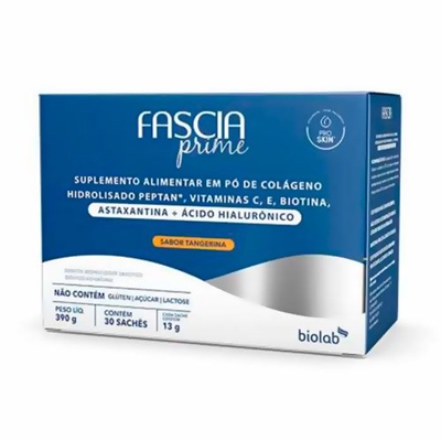 Fascia Prime Sabor Tangerina 30 Sachês