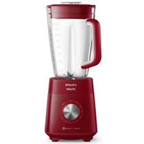 Liquidificador Philips Walita 5000 Series, Potência 1200W, Capacidade 03 Litros, Lâminas Removíveis, 05 Velocidades, Vermelho - RI2240/41