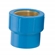 Luva Soldável Com Bucha De Latão Amanco 11752 PVC 25mm X 3/4" Azul (MP)