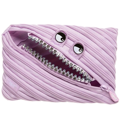 Estojo Zipit Monster Grillz Jumbo Lilás ZP2581