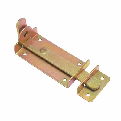 Fecho Porta Cadeado Soprano 86,5mm Zincado Amarelo