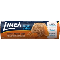 Biscoito Integral Laranja e Cenoura Linea 120g