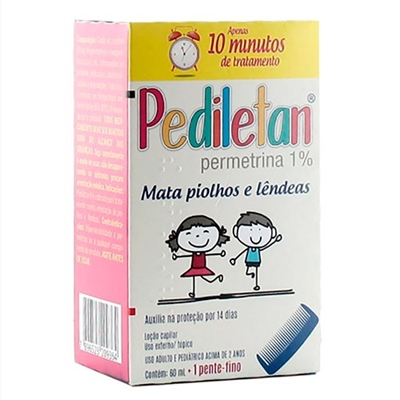 Pediletan 10mg/mL Loção Capilar 60mL