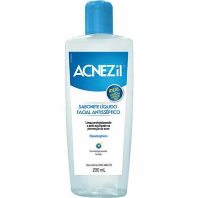 Sabonete Líquido Facial Acnezil 200ml