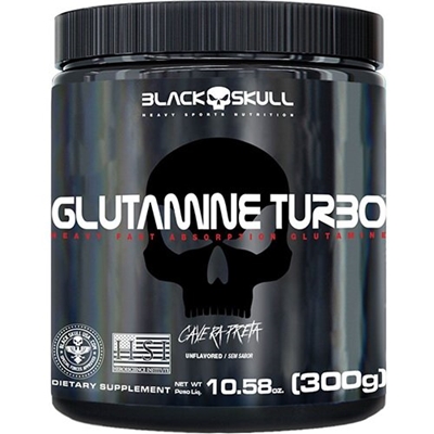 Glutamine Turbo Black Skull 300g