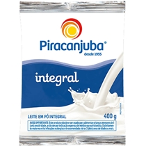 Leite Em Pó Integral Piracanjuba 400g