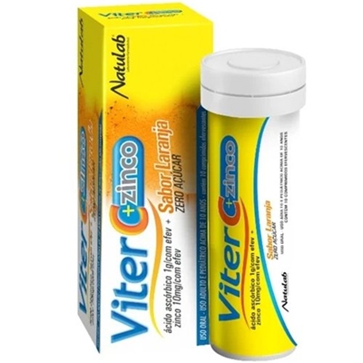 Viter C Zinco 1g 10 Comprimidos Efervescentes