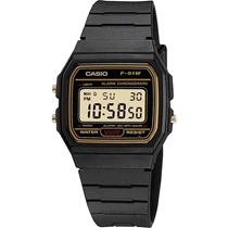 Relógio Unissex Casio Preto F-91WG-9QDF