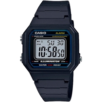 Relógio Unissex Casio Preto W-217H-1AVDF