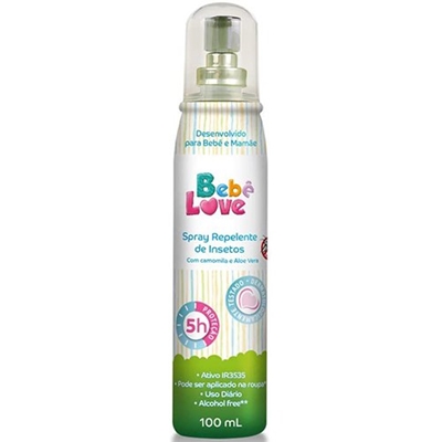 Repelente Spray Bebê Love Nutriex 100ml