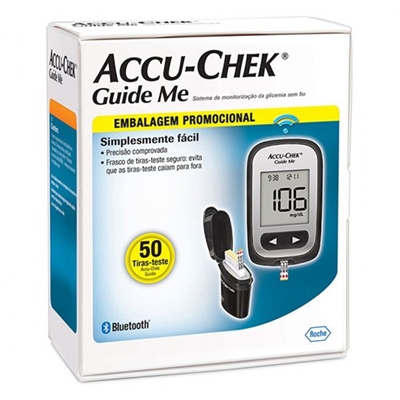 Accu Ckek Guide Me 50 Tiras e 01 Monitor