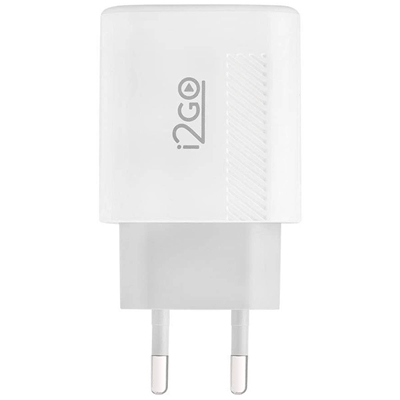 Carregador de Parede USB-C I2GO Ultra Rápido 20W - 1225