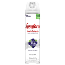 Desinfetante Para Superfícies Lysoform Aerossol Original 360ml