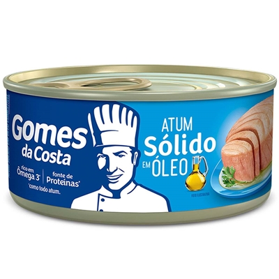 Atum Sólido Gomes Da Costa Com Óleo 170g