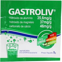 Gastroliv Pó Efervescente Sabor Limão Cifarma 1 Sachê 5g