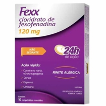 Fexx 120mg 10 Comprimidos Revestidos 1Farma Similar