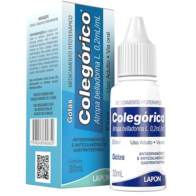 Elixir Colegórico 0,2mL/mL 30mL Lapon Referência