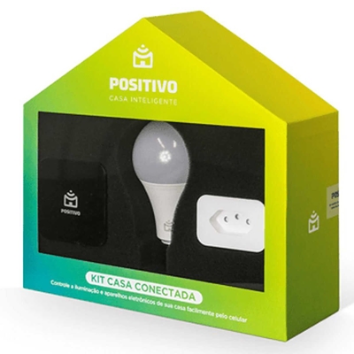 Kit Casa Conectada Positivo Bivolt Wifi