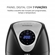 Fritadeira Elétrica Mondial Air Fryer Digital Family 3,5L 127V 1500W Preto E Inox AF-30-DI