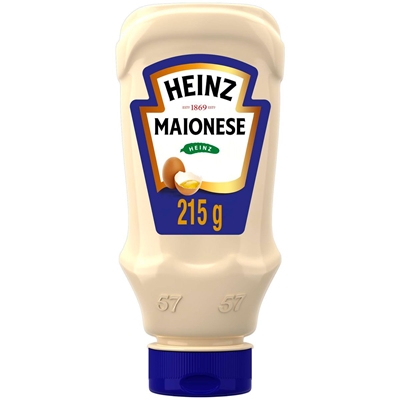 Maionese Heinz Tradicional Bisnaga 215g