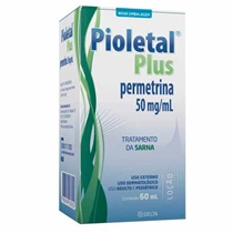 Pioletal Plus 50mg/ml Loção 60ml