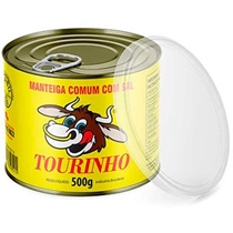 Manteiga Tourinho Com Sal Lata 500g