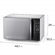 Micro-Ondas Electrolux 23 Litros Me23s 127V Cinza