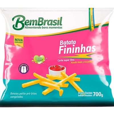 Batata Bem Brasil Batata Fininhas 700g