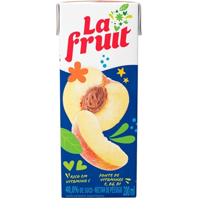 Suco de Pêssego Néctar La Fruit 200ml