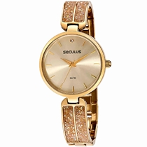 Relógio Feminino Seculus Dourado 77136LPSVDB1