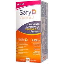 Sany D 1.000UI 60 Cápsulas Ache