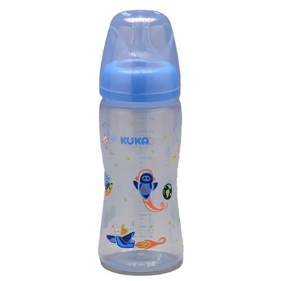 Mamadeira Essential Kuka Bico Universal Azul 330ml