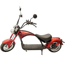 Moto Elétrica Boram Chopper Motor 2000W Vermelha Fosca - CP20