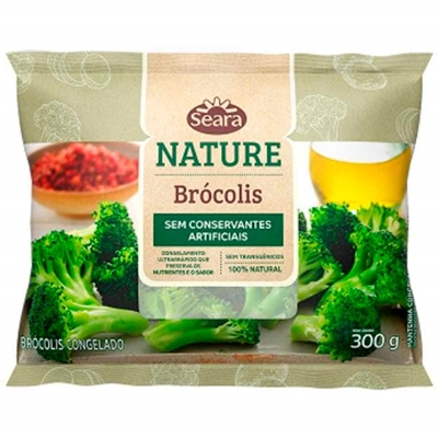 Brócolis Florete Congelado Seara Nature 300g