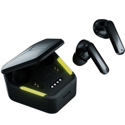 Fone De Ouvido Bluetooth Waaw By Alok Energy 100ebg Com Microfone E Modo Gamer Preto