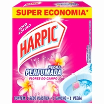 Pedra Sanitária Perfumada Harpic Flores do Campo 25g