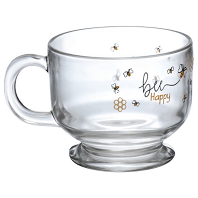 Caneca Hauskraft Jumbo Honey 500ml Transparente CANC098