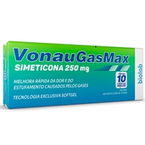 VonauGasMax 250mg  10 Cápsulas Moles Geolab