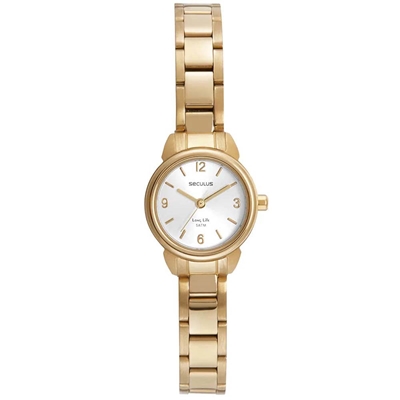 Relógio Feminino Seculus Dourado 44135LPSVDA1