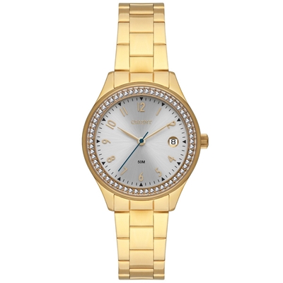 Relógio Orient Feminino Analógico Dourado FGSS1221 S2KX