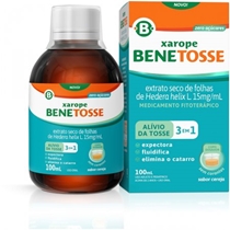 Benetosse 15mg/mL  Xarope 100mL +Copo dosador   Cosmed