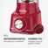 Liquidificador Mondial Turbo L-900 2,7 Litros 900W 127V 60Hz Vermelho