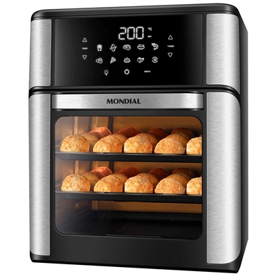 Air Fryer Oven Mondial Forno 127V  Preto AFO-12L-BI