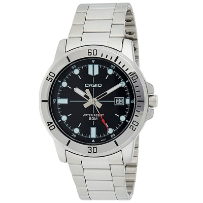 Relógio Masculino Casio Prata MTP-VD01D-1EVUDF