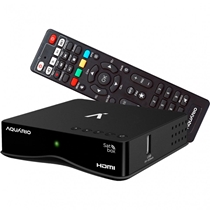 Satbox Receptor De TV Via Satélite Aquário DTH-9000