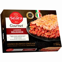 Lasanha Bolognese Seara Gourmet Congelada 350g