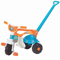 Triciclo Magic Toys Fly Azul/Laranja 2576