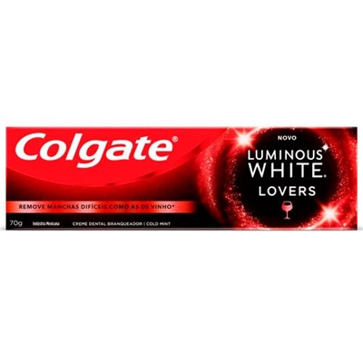 Creme Dental Colgate Luminous White Lovers Manchas De Vinho 70g