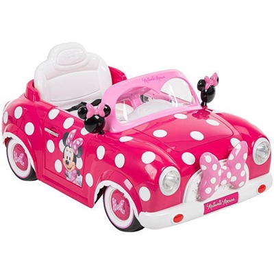 Carro Elétrico Zippy Toys Minnie 6V Rosa 9148-CE23MN